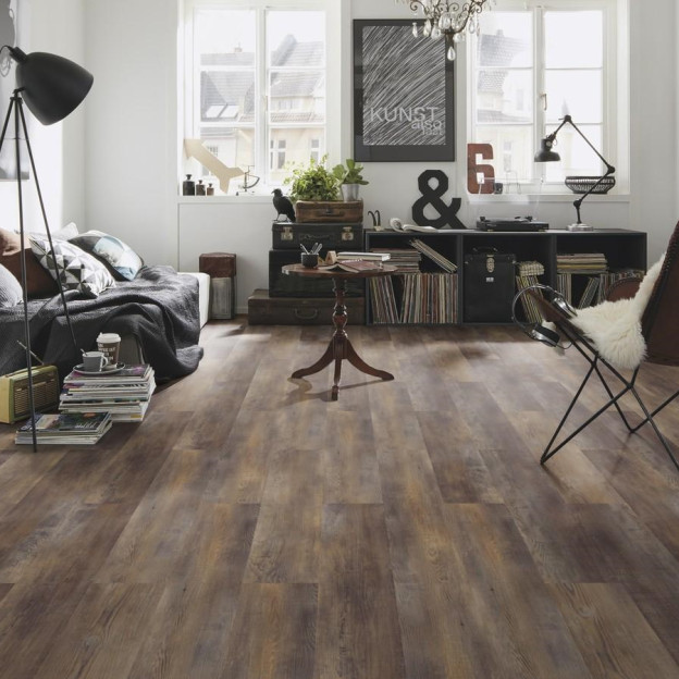 Вінілова підлога WINEO 800 Wood Crete Vibrant Oak клейовий | DB00075 Вінілова підлога WINEO 800 Wood Crete Vibrant Oak клейовий | DB00075