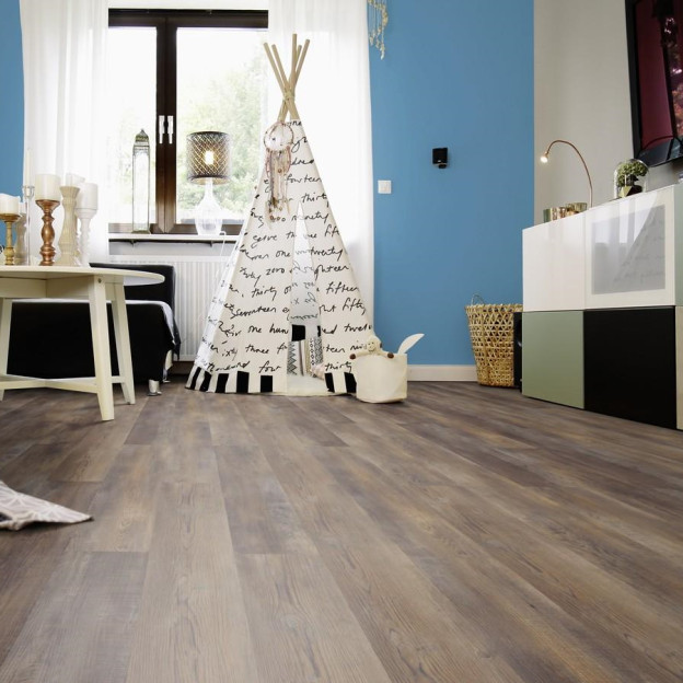 Вінілова підлога WINEO 800 Wood Crete Vibrant Oak клейовий | DB00075 Вінілова підлога WINEO 800 Wood Crete Vibrant Oak клейовий | DB00075