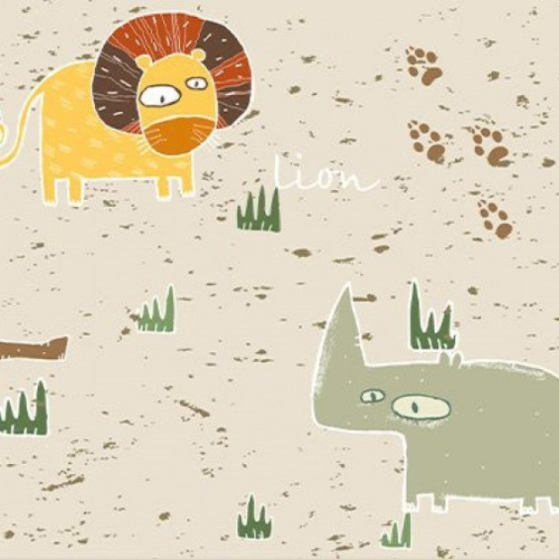 Коркова підлога Corkstyle Animals (Клейова)