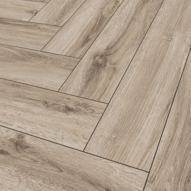 Вінілова підлога SPC Falquon The Floor Herringbone Дуб Vail | P1003 Вінілова підлога SPC Falquon The Floor Herringbone Дуб Vail | P1003