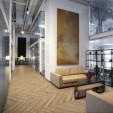 Вінілова підлога SPC Falquon The Floor Herringbone Дуб Vail | P1003 Вінілова підлога SPC Falquon The Floor Herringbone Дуб Vail | P1003