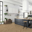 Вінілова підлога SPC Falquon The Floor Herringbone Дуб Vail | P1003 Вінілова підлога SPC Falquon The Floor Herringbone Дуб Vail | P1003