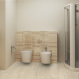 Виниловые полы WINEO 400 Wood XL Silence Oak Beige клеевой | DB00124