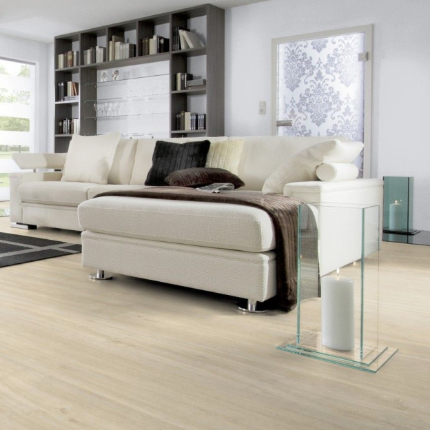 Виниловые полы WINEO 400 Wood XL Silence Oak Beige клеевой | DB00124