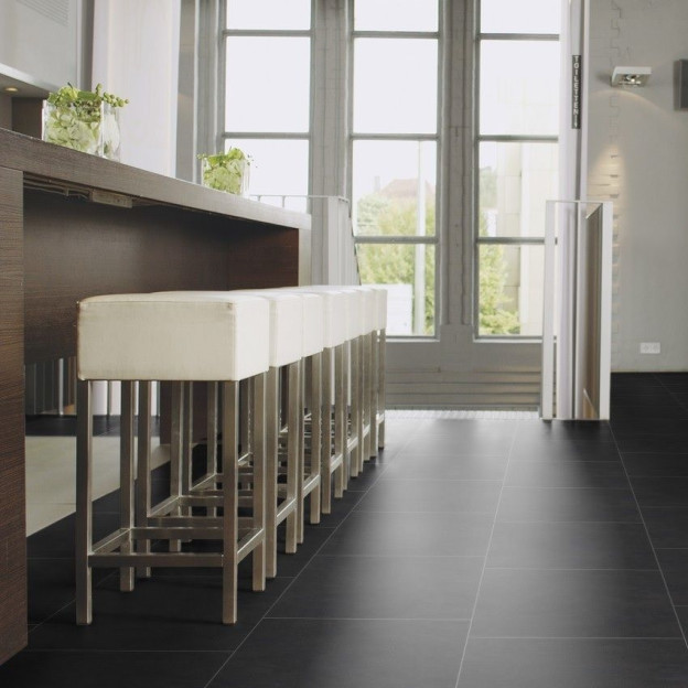 Вінілова підлога WINEO 800 Stone XL Dark Slate клейовий | DB00085 Вінілова підлога WINEO 800 Stone XL Dark Slate клейовий | DB00085