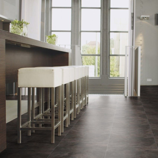 Вінілова підлога WINEO 800 Stone XL Silver Slate клейовий | DB00087 Вінілова підлога WINEO 800 Stone XL Silver Slate клейовий | DB00087