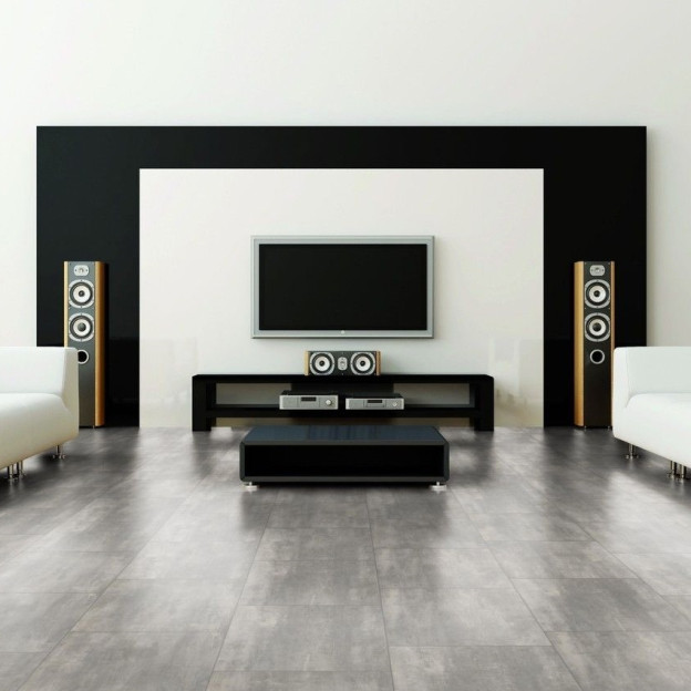 Виниловые полы WINEO 400 Stone Courage Stone Grey клеевой | DB00137