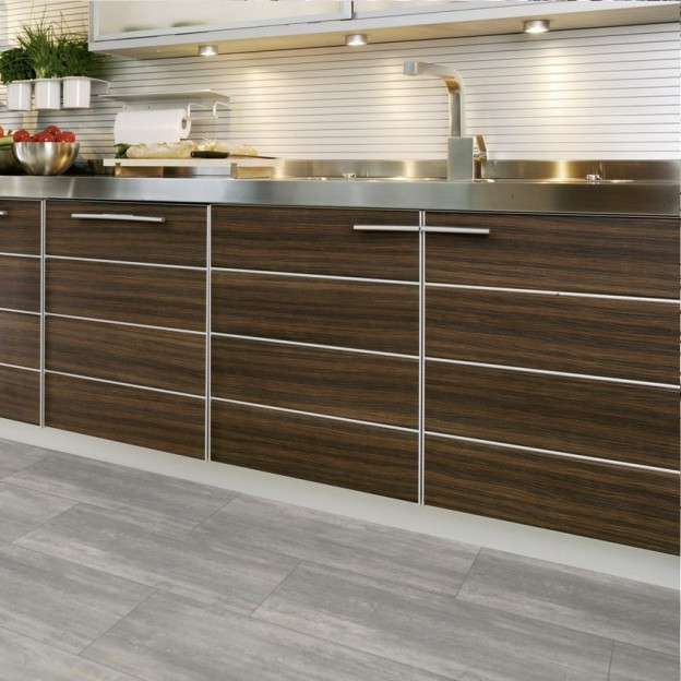 Виниловые полы WINEO 400 Stone Courage Stone Grey клеевой | DB00137