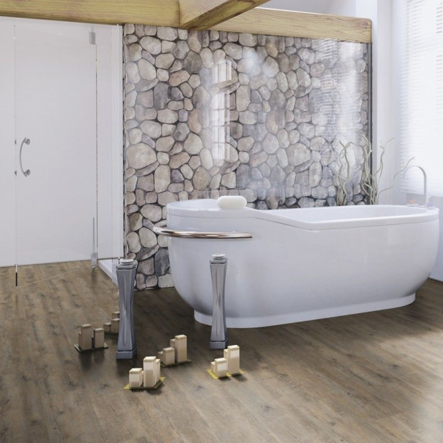 Вінілова підлога WINEO 400 Wood Embrace Oak Grey замок | DLC00110