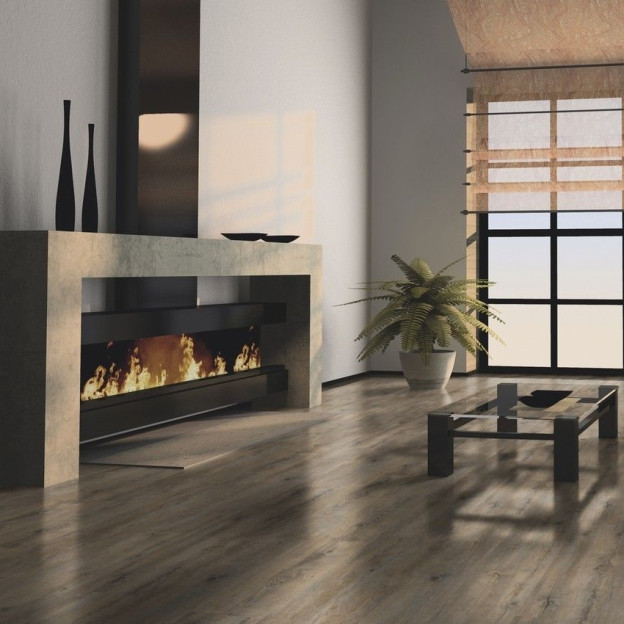 Вінілова підлога WINEO 400 Wood Embrace Oak Grey замок | DLC00110