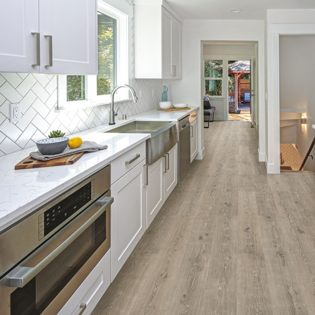 Вінілово-коркова підлога Wicanders Washed Castle Oak | D8G4001