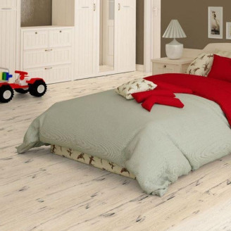 Пробковый пол Corkstyle Stone oak Limewished (Замковый)