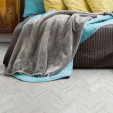 Коркова підлога Corkstyle Chevron White (Клейова)
