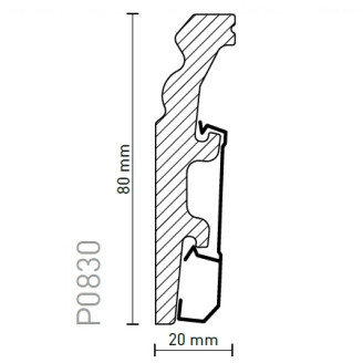 Плінтус Arbiton VEGA | P0830