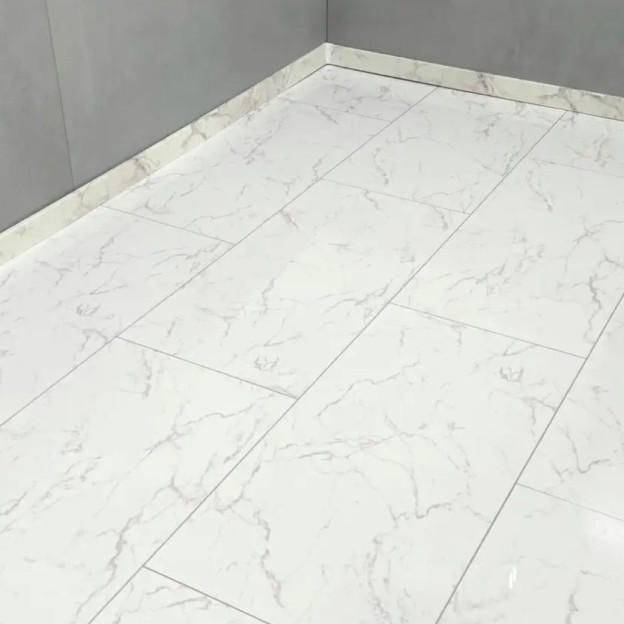 Вінілова підлога SPC Falquon The Floor Stone Carrara Marble | D2921 Вінілова підлога SPC Falquon The Floor Stone Carrara Marble | D2921