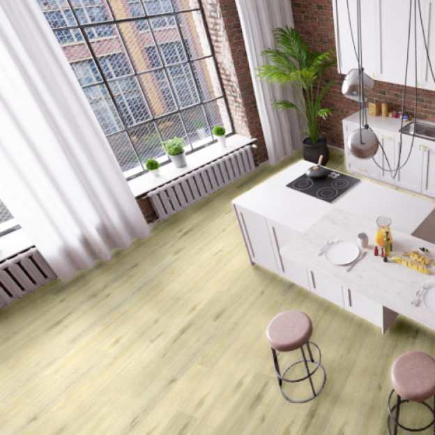 Вінілова підлога SPC Korner Solid floor Дуб Церера | 2504