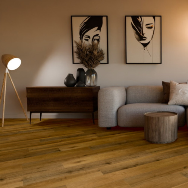 Вінілова підлога SPC Korner Solid floor Дуб Титан | 2509 Вінілова підлога SPC Korner Solid floor Дуб Титан | 2509