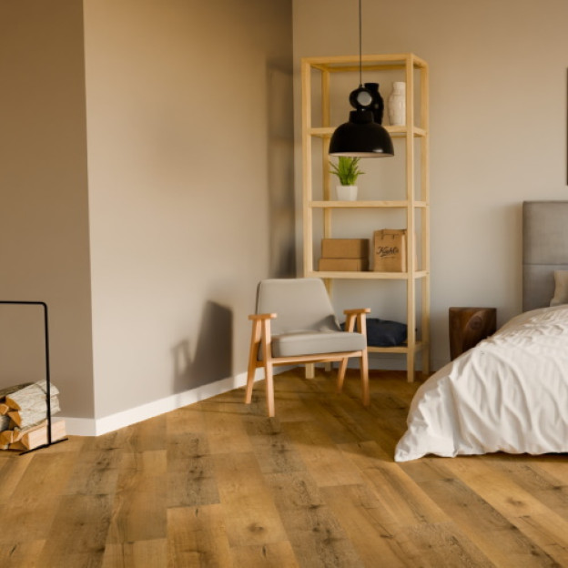 Вінілова підлога SPC Korner Solid floor Дуб Титан | 2509 Вінілова підлога SPC Korner Solid floor Дуб Титан | 2509
