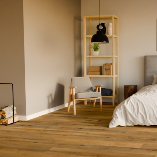 Вінілова підлога SPC Korner Solid floor Дуб Титан | 2509 Вінілова підлога SPC Korner Solid floor Дуб Титан | 2509