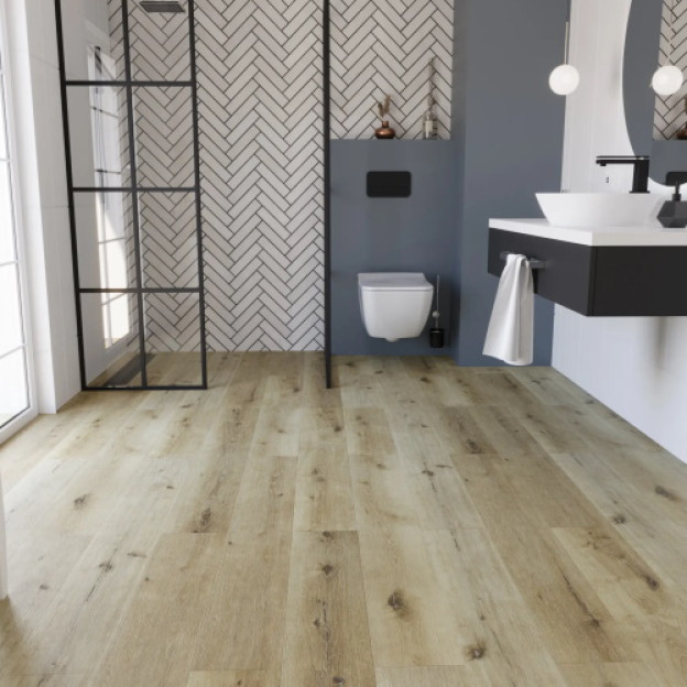 Вінілова підлога SPC Korner Solid floor Дуб Внідж | 2518 Вінілова підлога SPC Korner Solid floor Дуб Внідж | 2518
