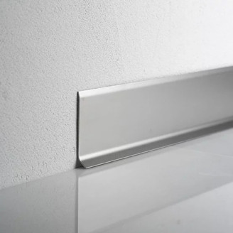 Плінтус Kluchuk ALU-N6012 алюмінієвий плоский (60мм)