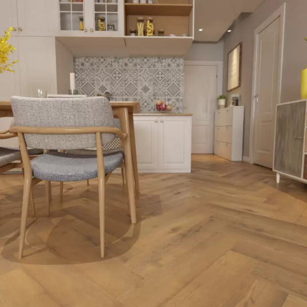 Вінілова підлога Area Floors Authentic Herringbone Gold Oak | AC-501-PL