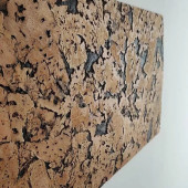 Настінний корок Bazalux City Black