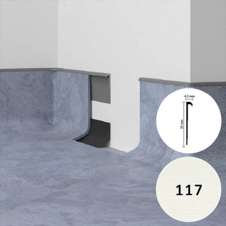 Плинтус Döllken-Weimar EL 3.5 белый | 117 5107209