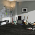 Вінілова підлога Parador Modular ONE Hydron Granite anthracite | 1744855