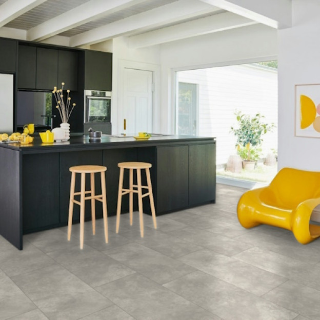 Вінілова підлога Parador Modular ONE Бетонний орнамент світло-сірий | 1743543