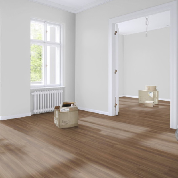 Вінілова підлога Wineo 400 DB Wood XL Cool Walnut Dark клейовий | DB298WXL