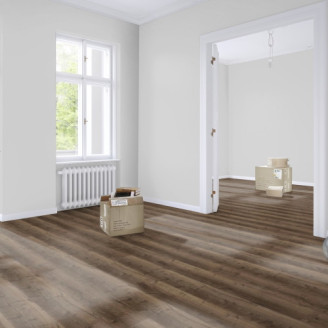 Вінілова підлога Wineo 400 DB Wood XL Comfort Oak Dark клейовий | DB299WXL Вінілова підлога Wineo 400 DB Wood XL Comfort Oak Dark клейовий | DB299WXL