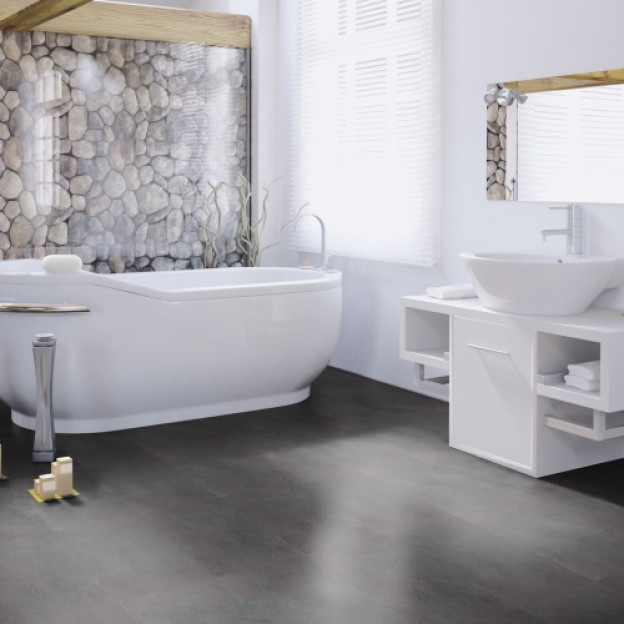 Вінілова підлога Wineo 400 RLC Stone Timeless Slate Dark замок | RLC305SL Вінілова підлога Wineo 400 RLC Stone Timeless Slate Dark замок | RLC305SL