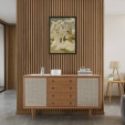 Стінова панель акустична Wood Wall Дуб класичний | ДАП-001 Стінова панель акустична Wood Wall Дуб класичний | ДАП-001