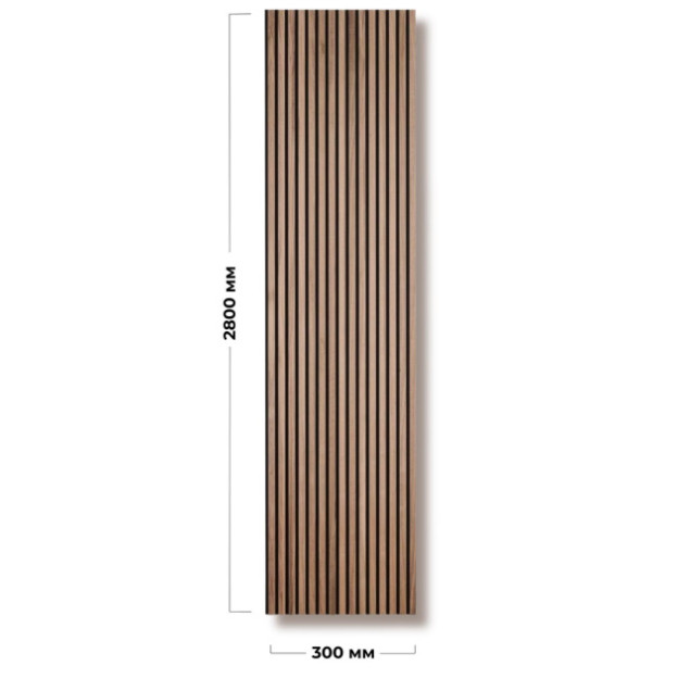 Стінова панель акустична Wood Wall Дуб класичний | ДАП-001 Стінова панель акустична Wood Wall Дуб класичний | ДАП-001