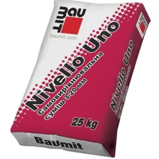 Нівелір-маса Baumit Nivello Uno 3-20 мм (25кг) Нівелір-маса Baumit Nivello Uno 3-20 мм (25кг)
