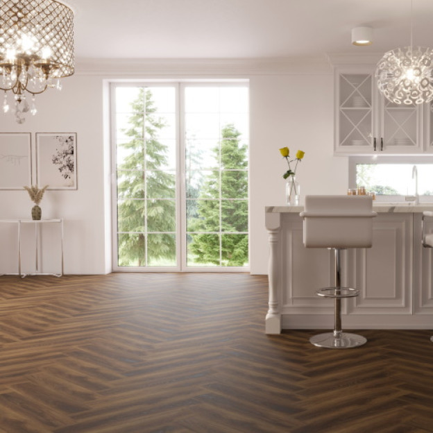 Вінілова підлога SPC Korner Luxury floor Дуб Ховден | 2519 Вінілова підлога SPC Korner Luxury floor Дуб Ховден | 2519