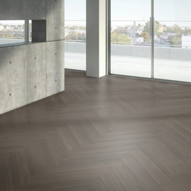 Вінілова підлога Parador SPC TrendTime 3 Herringbone Дуб Оксфорд темно-коричневий | 1748855