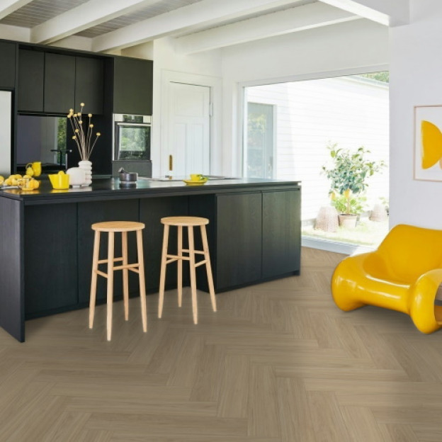 Вінілова підлога Parador SPC TrendTime 3 Herringbone Дуб Оксфорд шліфований | 1748853 Вінілова підлога Parador SPC TrendTime 3 Herringbone Дуб Оксфорд шліфований | 1748853
