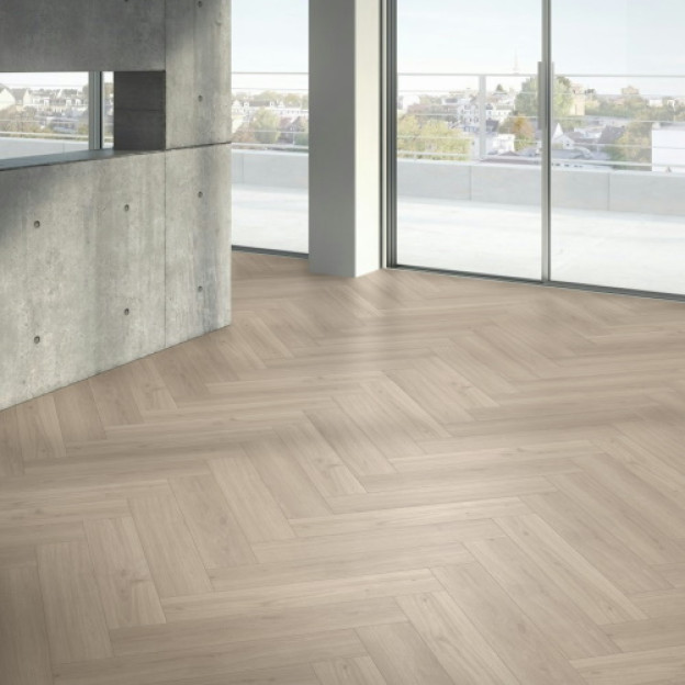 Вінілова підлога Parador SPC TrendTime 3 Herringbone Дуб Регент сірий | 1748858