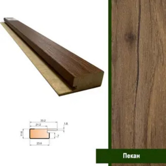 Стартовая планка МДФ Super Profil Пекан | СП1234-21