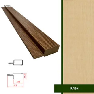 Финишная планка МДФ Super Profil Клен | ФП1238-16