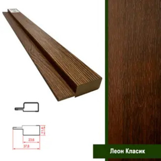 Финишная планка МДФ Super Profil Леон Классик | ФП1238-17