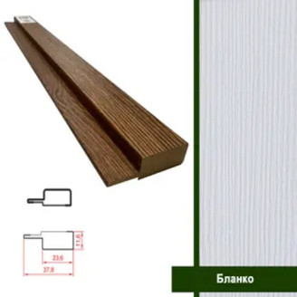 Финишная планка МДФ Super Profil Бланко | ФП1238-24