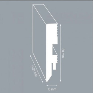 Плинтус Classen Prestige Дуб Овьедо | L3669 (80 мм.) Плинтус Classen Prestige Дуб Овьедо | L3669 (80 мм.)
