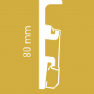 Плінтус Arbiton INTEGRA Дуб Борнео | 20 Плінтус Arbiton INTEGRA Дуб Борнео | 20