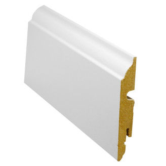 Плинтус Neuhofer Holz PAINT-ON белый | FU82L 529194