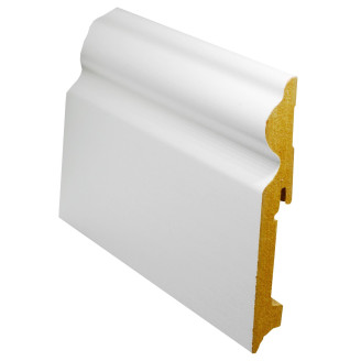 Плінтус Neuhofer Holz PAINT-ON білий | FU116L 528975