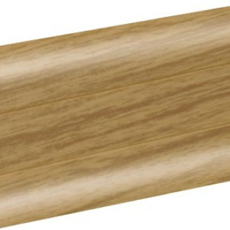 Плинтус Premium Cezar Тик темный Матовый | W-PC-PR-M085-250