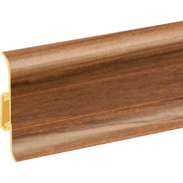 Плінтус Premium Cezar Горіх Африканський матовий | W-PC-PR-M131-250